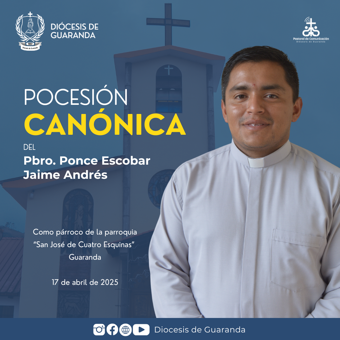 Nuevos párrocos tomaron posesión canónica en la diócesis de Guaranda