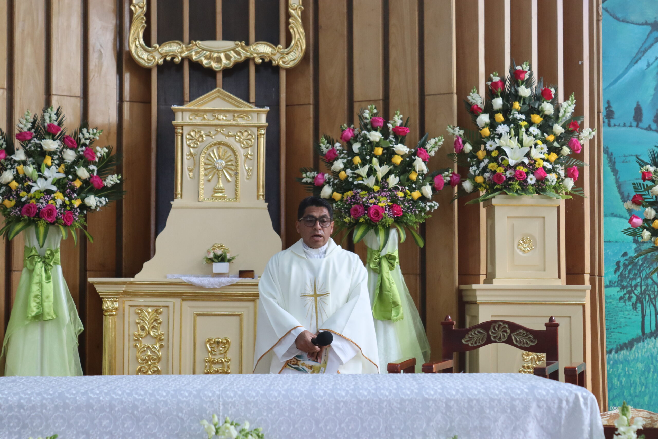 Multitudinaria celebración en honor a Santa Rita de Casia en Chillanes