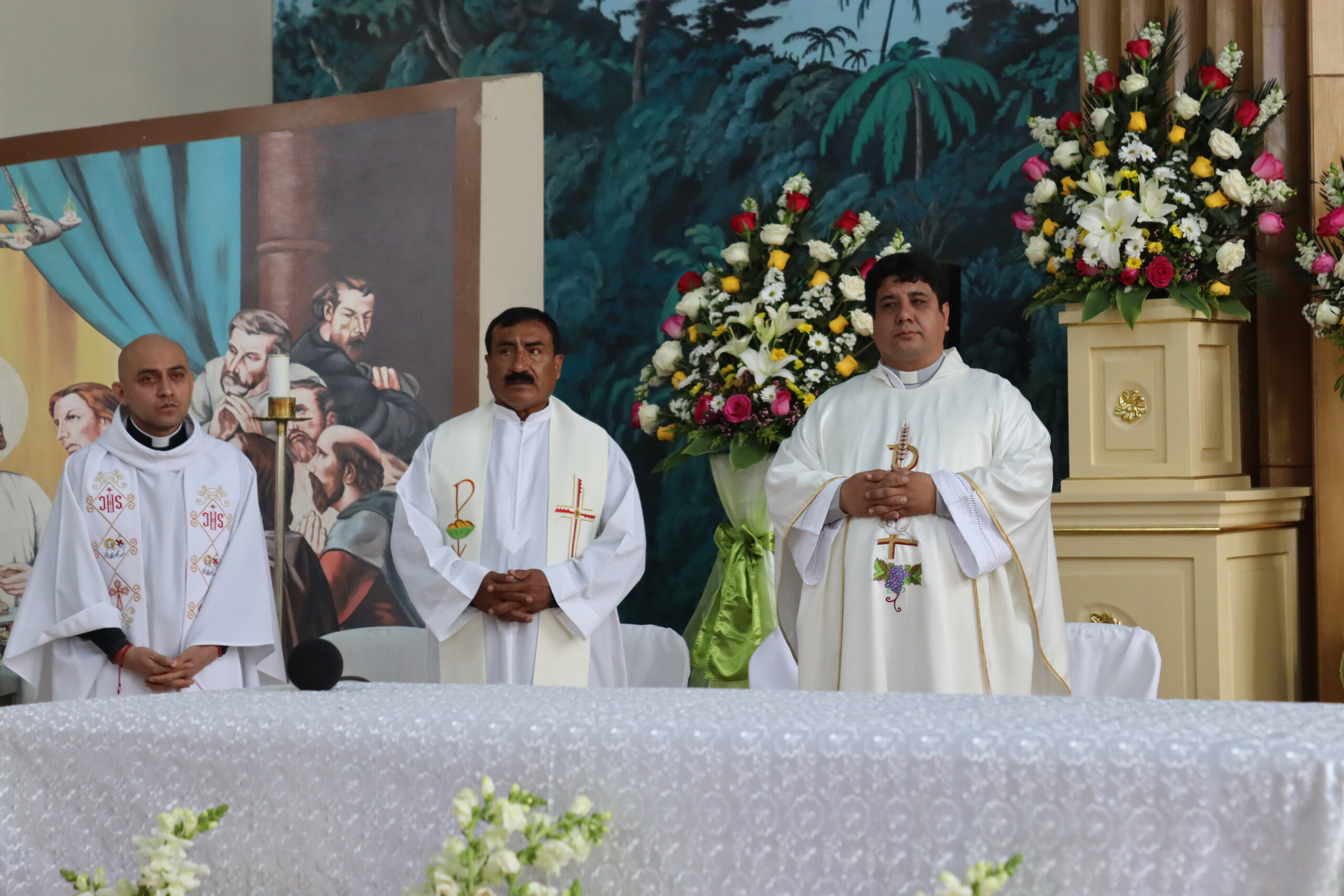 Multitudinaria celebración en honor a Santa Rita de Casia en Chillanes