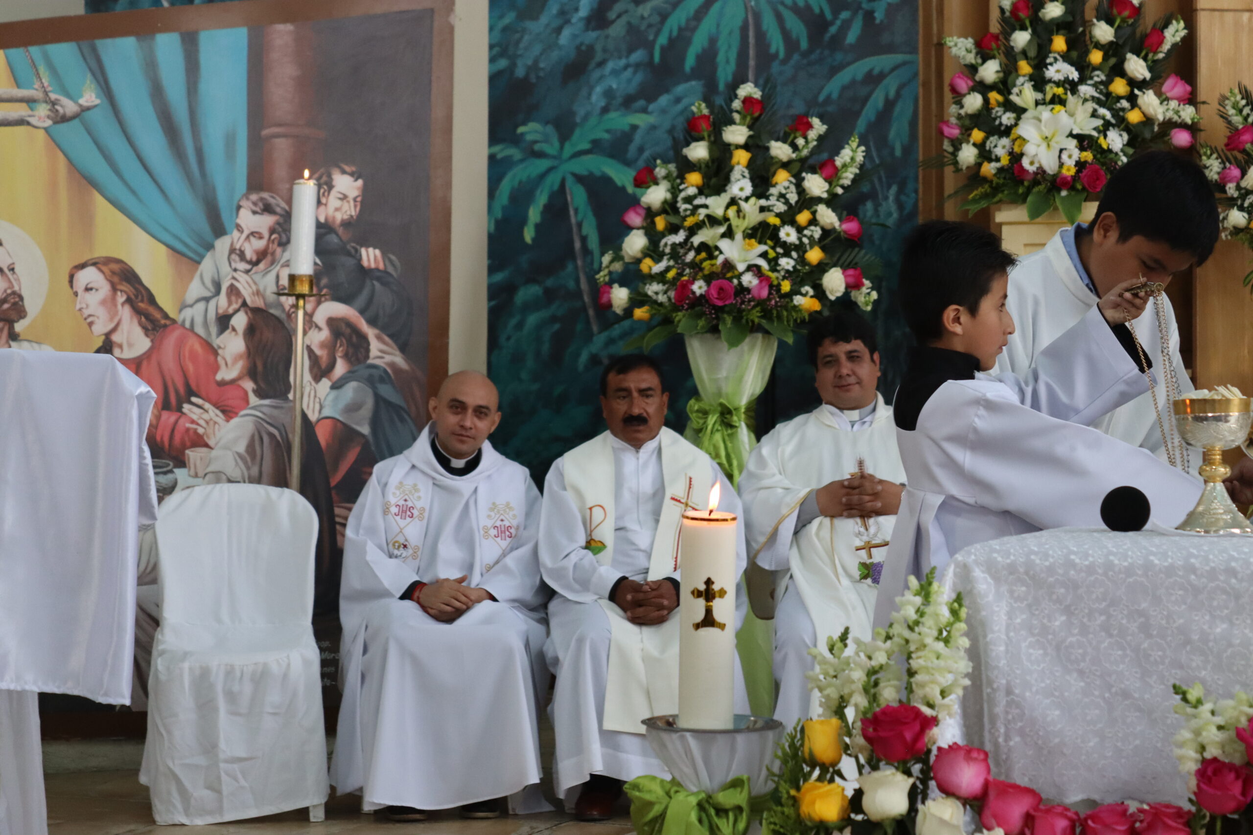 Multitudinaria celebración en honor a Santa Rita de Casia en Chillanes