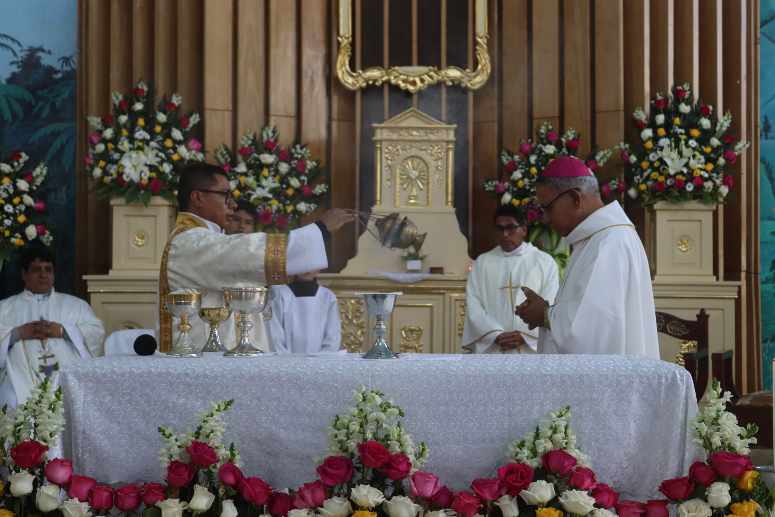 Multitudinaria celebración en honor a Santa Rita de Casia en Chillanes