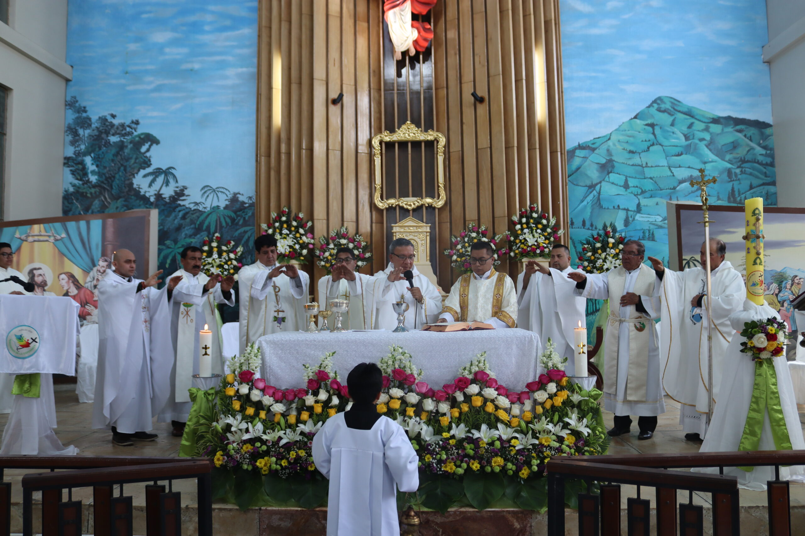 Multitudinaria celebración en honor a Santa Rita de Casia en Chillanes