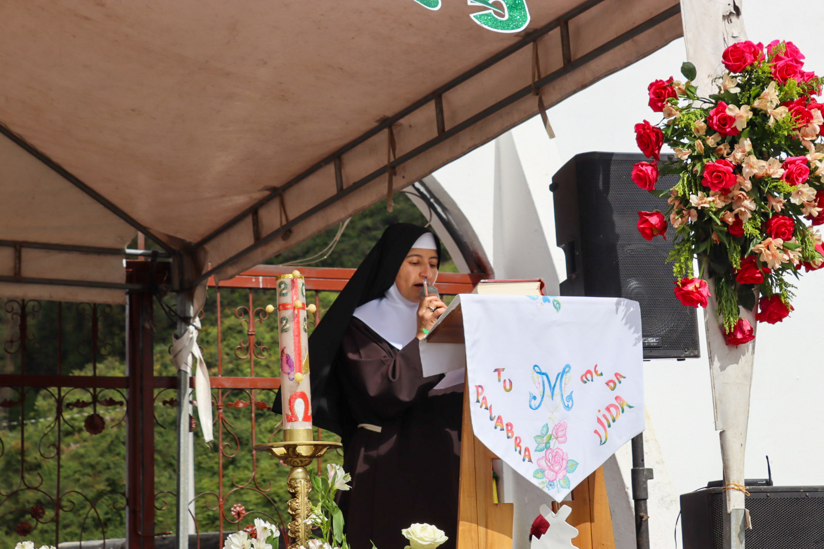 Caminata de fe al Monasterio de Lourdes reúne a más de 2000 peregrinos desde San Miguel