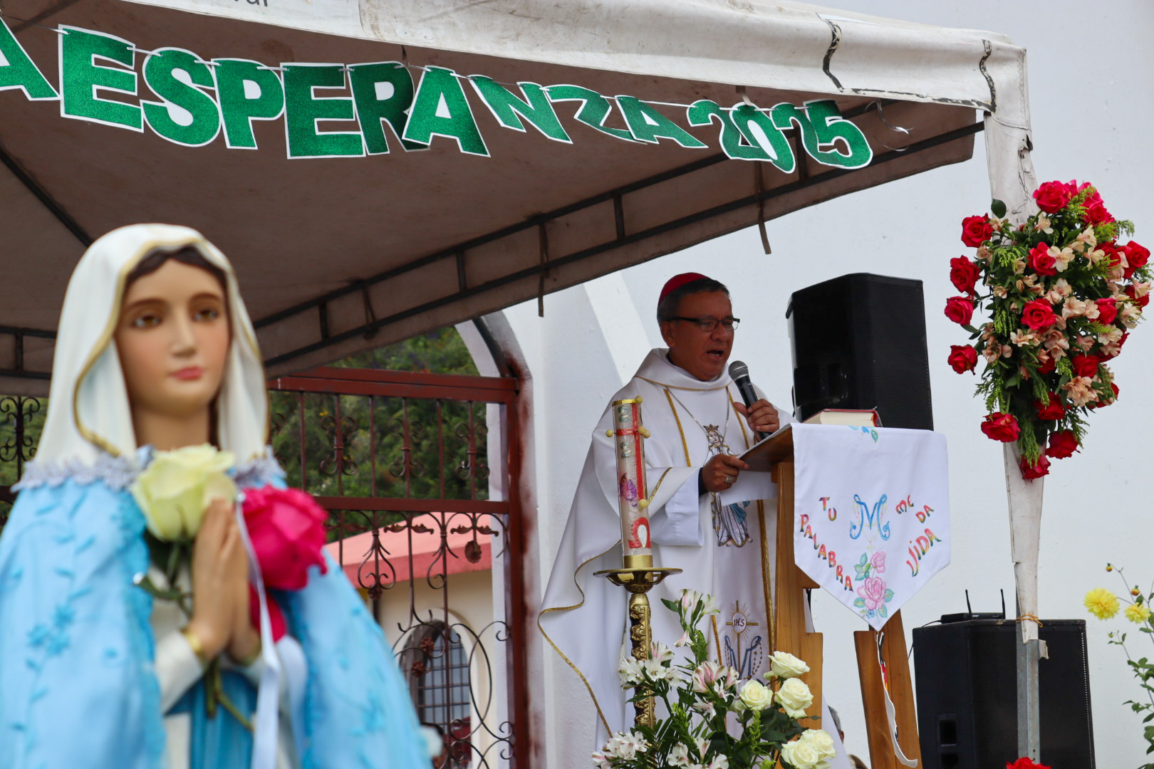 Caminata de fe al Monasterio de Lourdes reúne a más de 2000 peregrinos desde San Miguel