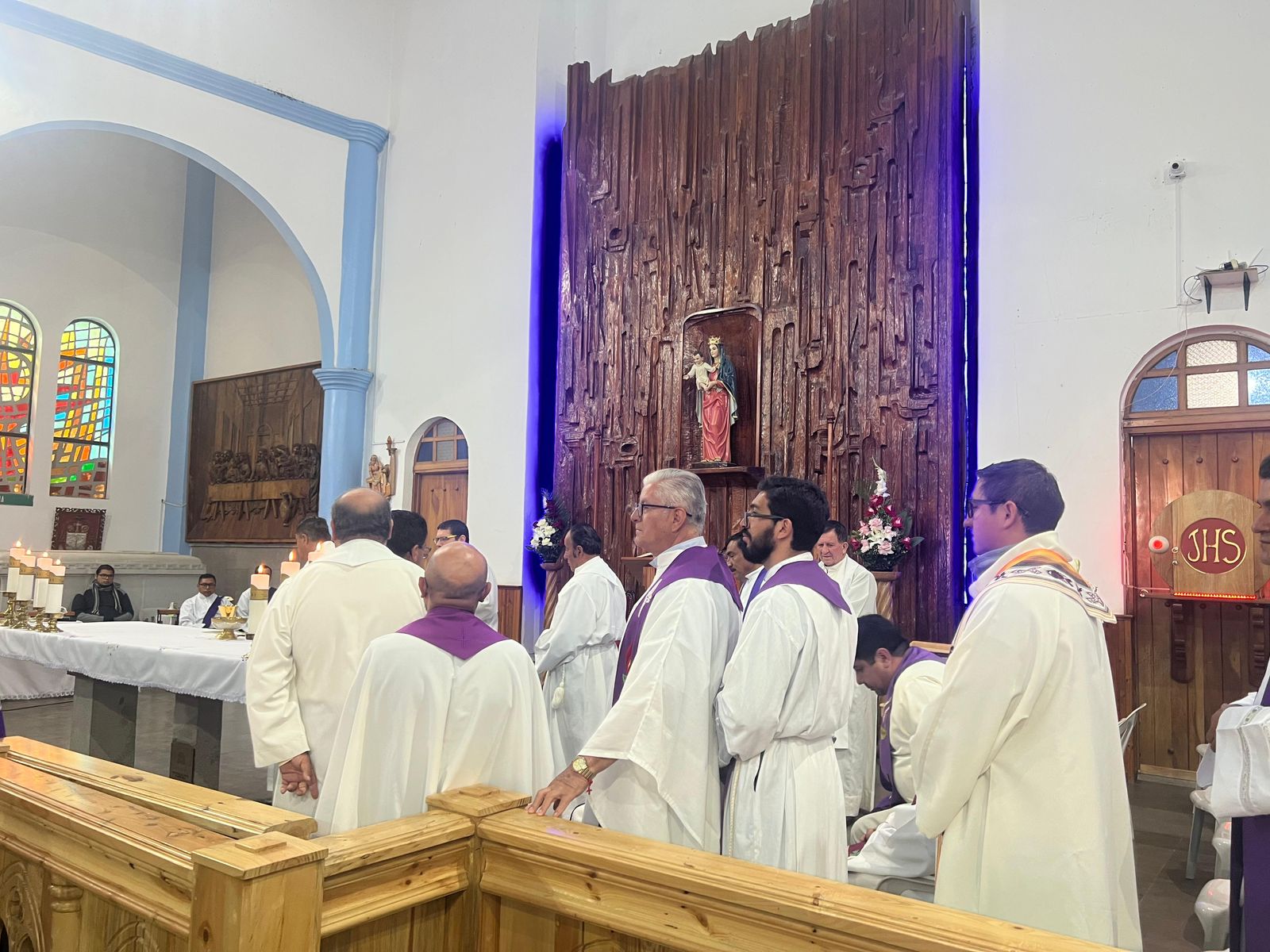 Misa de sufragio por el alma del Papa Francisco en el Santuario Nacional El Guayco