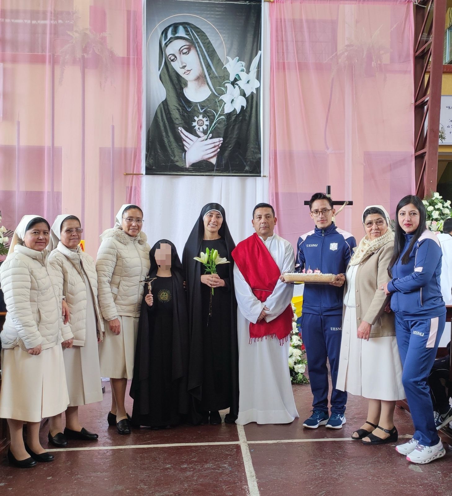 La Unidad Educativa Santa Mariana de Jesús celebró la Eucaristía en honor a su patrona