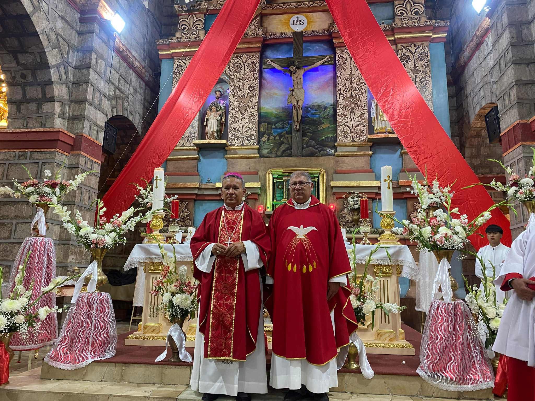Jóvenes de la parroquia San José de Chimbo recibieron el sacramento de la Confirmación en el Santuario Señor de la Divina Justicia