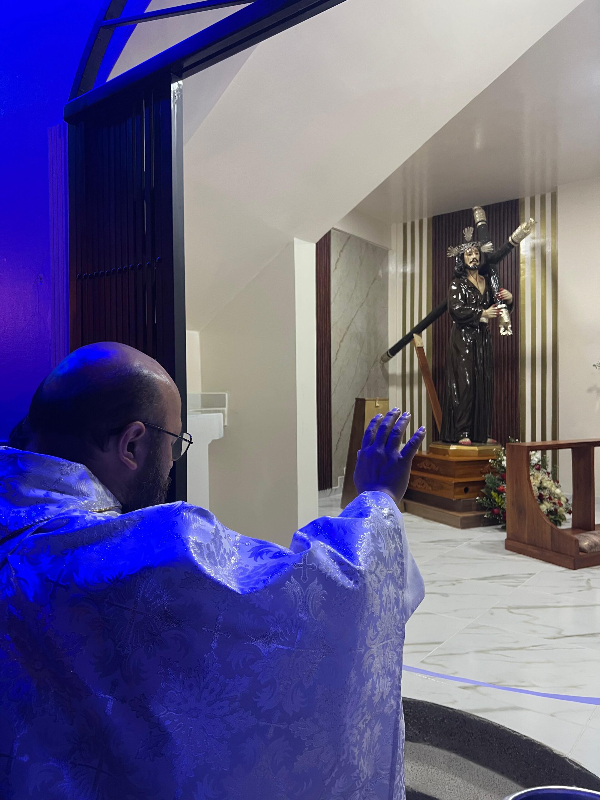 Santa Fe celebra la bendición de un nuevo oratorio en honor a Jesús del Gran Poder y la Virgen del Quinche