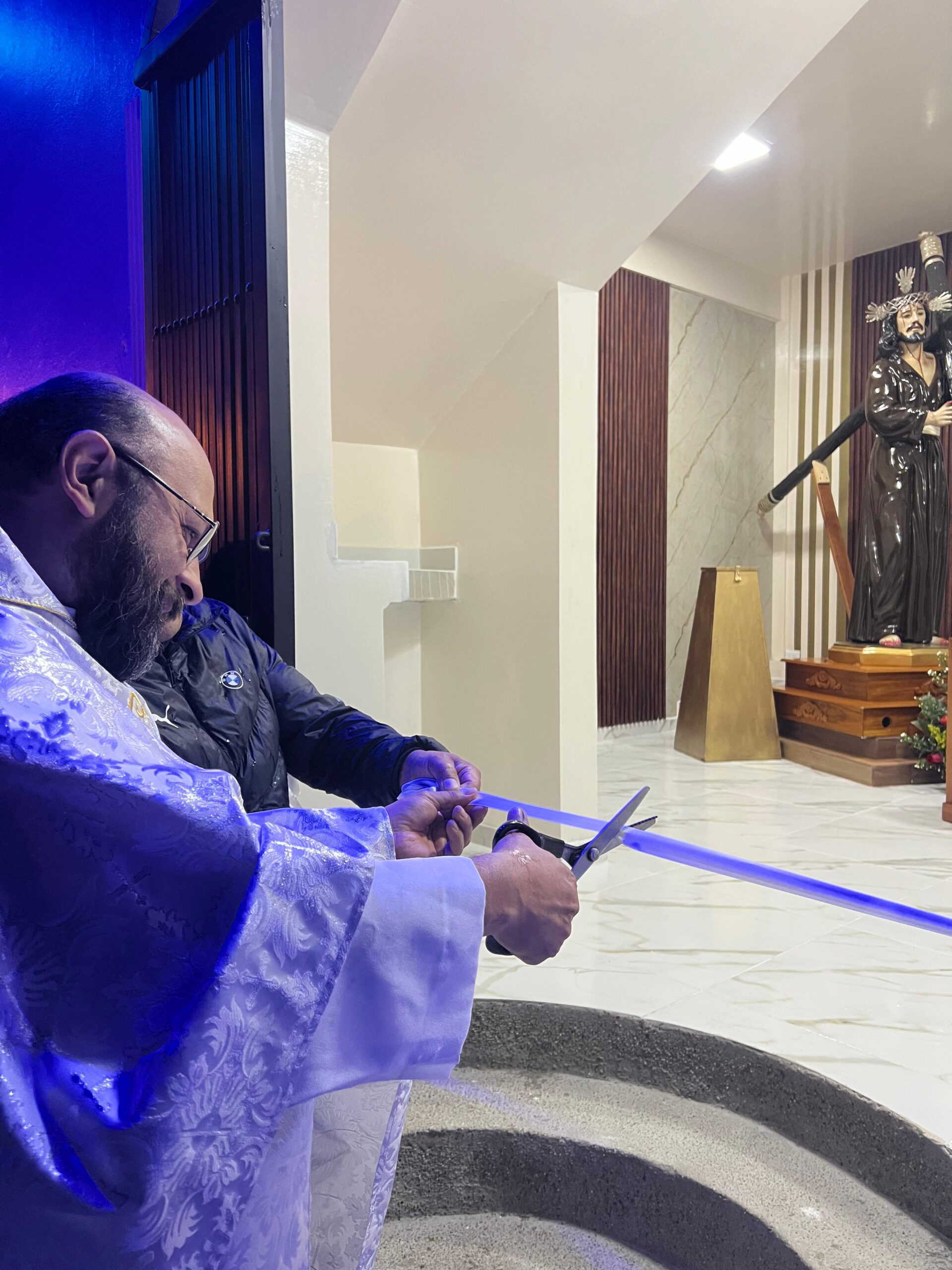 Santa Fe celebra la bendición de un nuevo oratorio en honor a Jesús del Gran Poder y la Virgen del Quinche