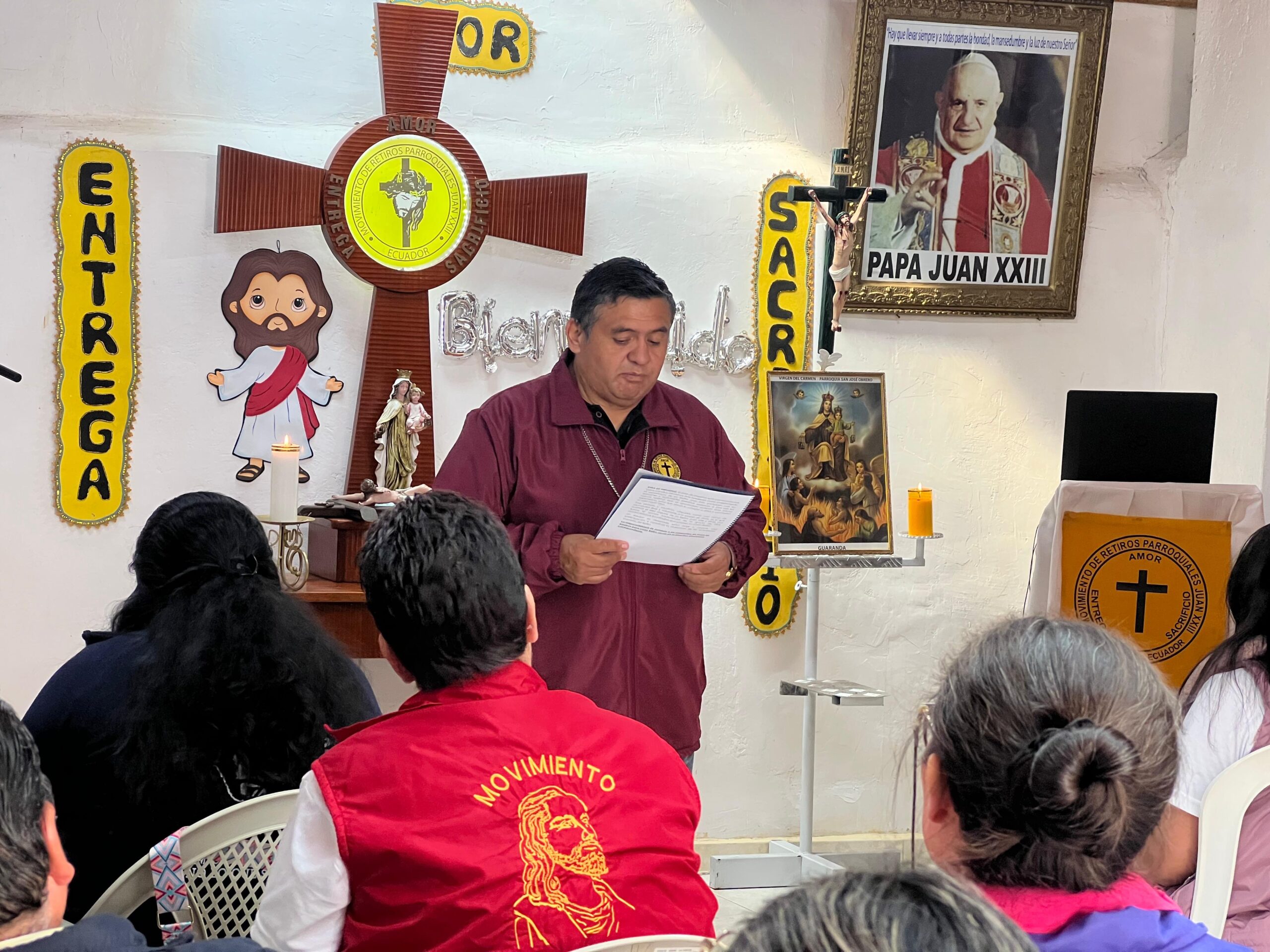 Formación con espíritu: Taller del Movimiento Juan XXIII fortaleció la fe en San Pedro Apóstol