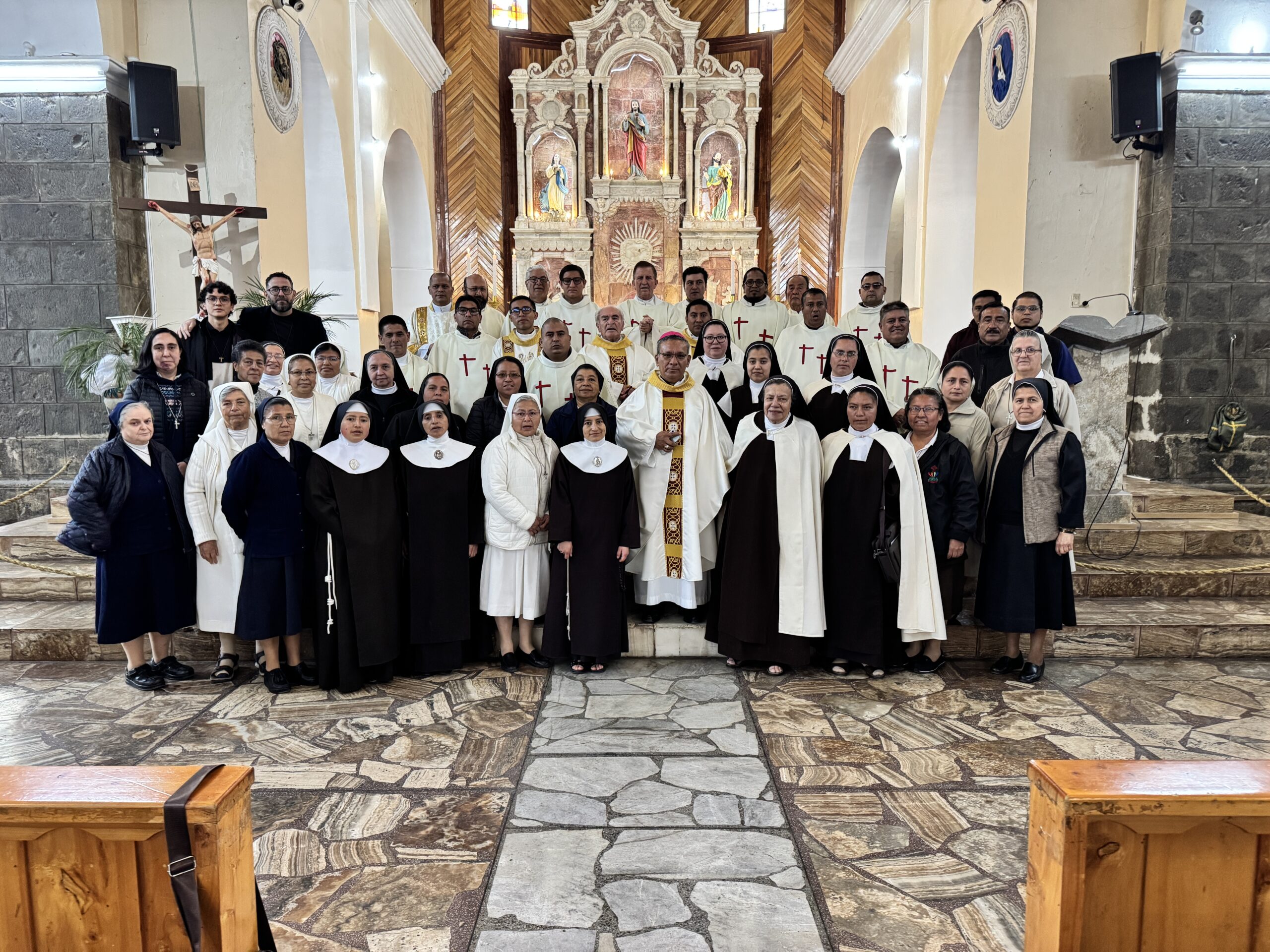 Jubileo de la vida consagrada en la Catedral de Guaranda