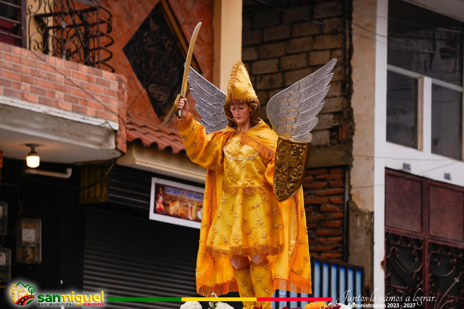 Procesión de los Arcángeles en honor a San Miguel